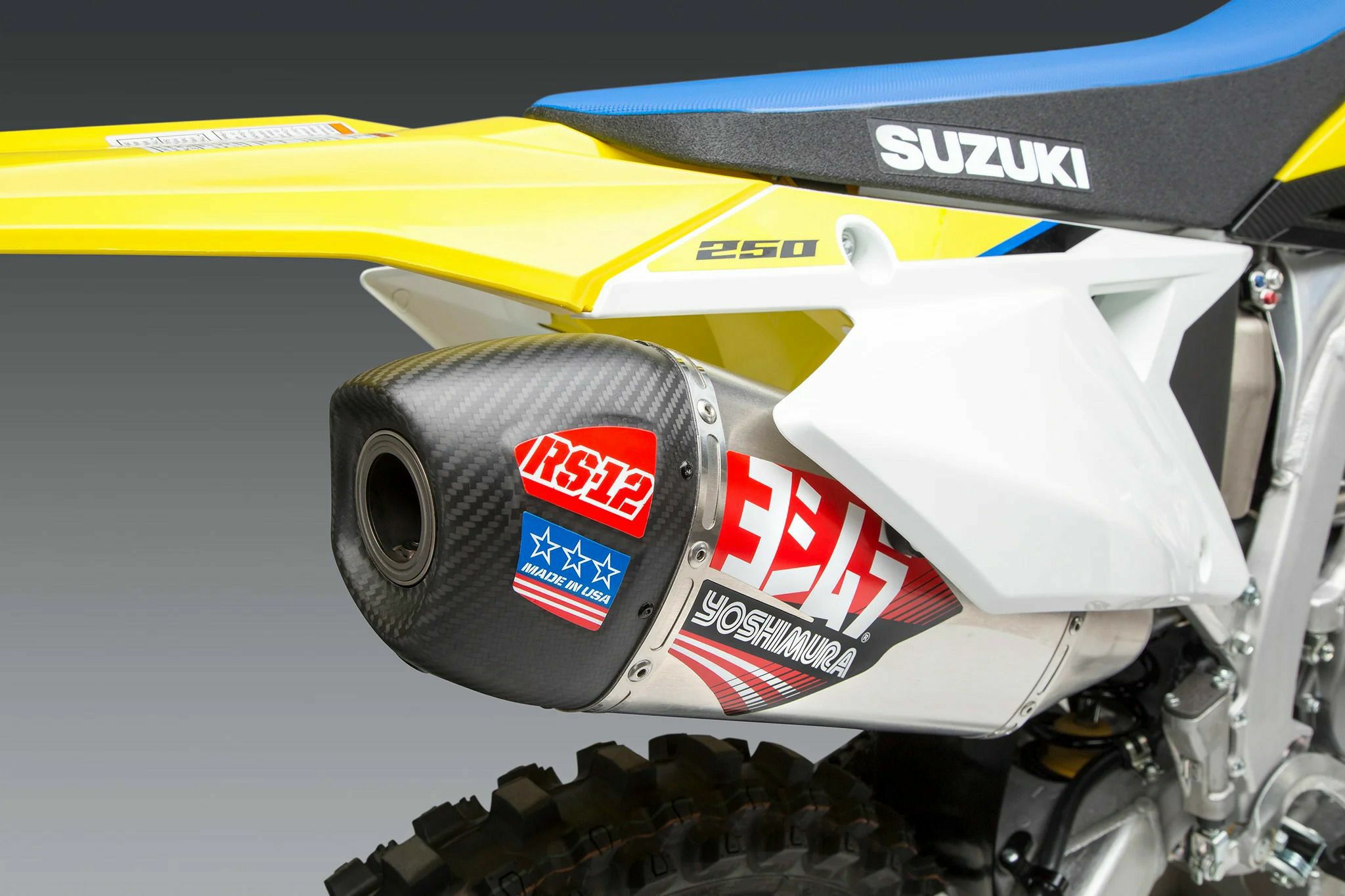 USヨシムラ RS-12 フルシステムマフラー Suzuki RM-Z250 (2019-2023)