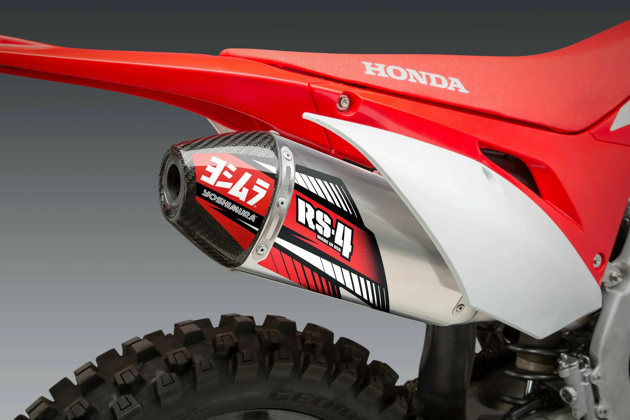 USヨシムラ RS-4 フルシステムマフラー Honda CRF450X (2019-2024)