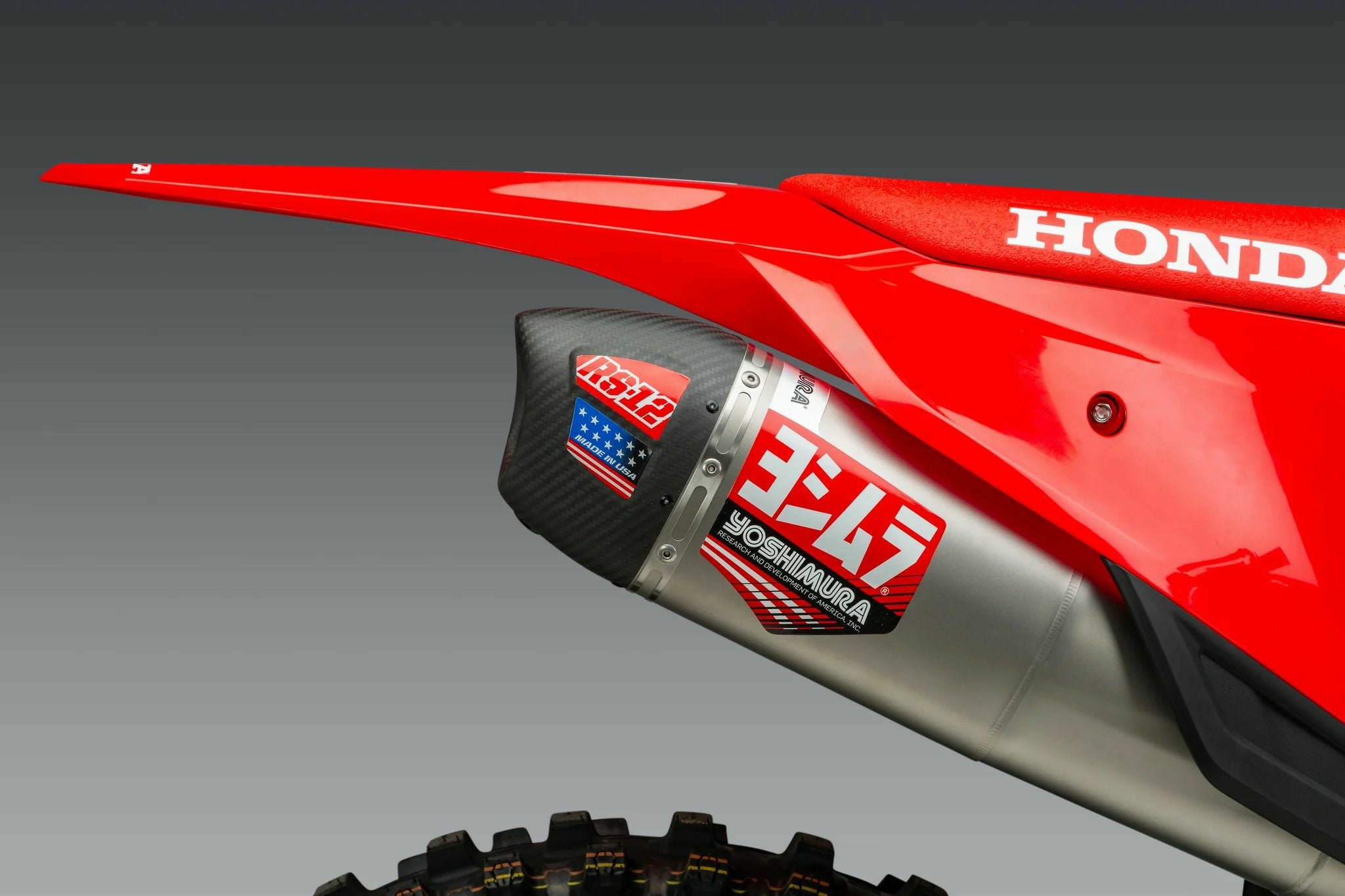 USヨシムラ RS-12 フルシステムマフラー Honda CRF450R (2021-2024