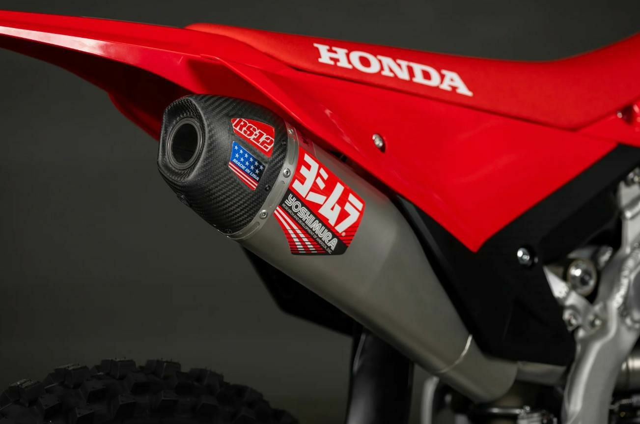 USヨシムラ RS-12 フルシステムマフラー HONDA CRF250R/RX (2025)