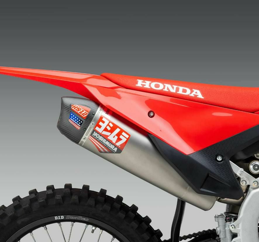 【値下げ】ホンダ CRF250R マフラー ヨシムラ フルエキ CRF250R/RX 2022 チタン フルエキ マフラー RS-12 ヨシムラUSA ホンダ