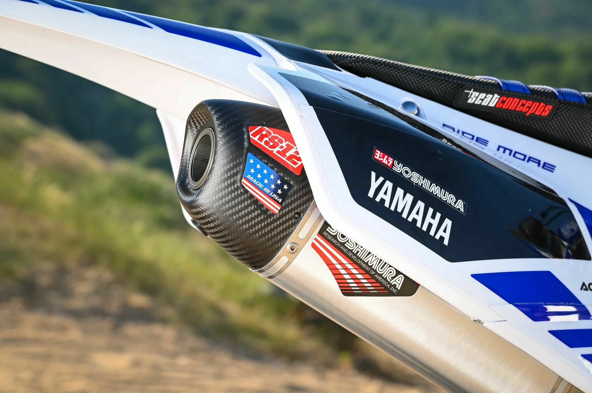 USヨシムラ RS-4 スリップオンマフラー Yamaha WR250F (20-23