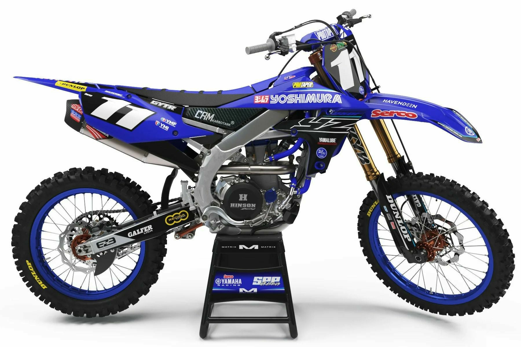 USヨシムラ RS-12 フルシステムマフラー Yamaha WR250F (20-23