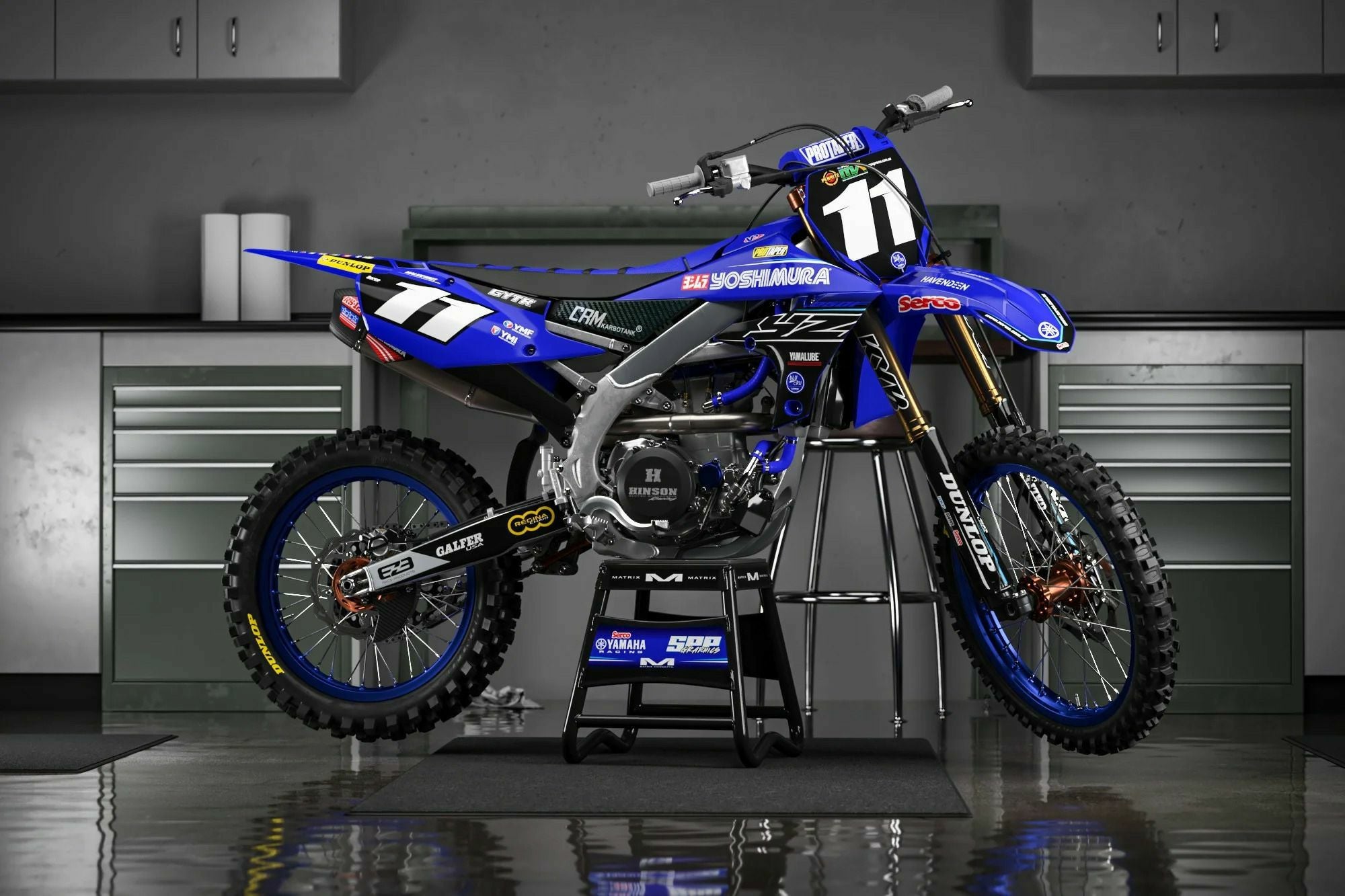 USヨシムラ RS-12 フルシステムマフラー Yamaha WR250F (20-23