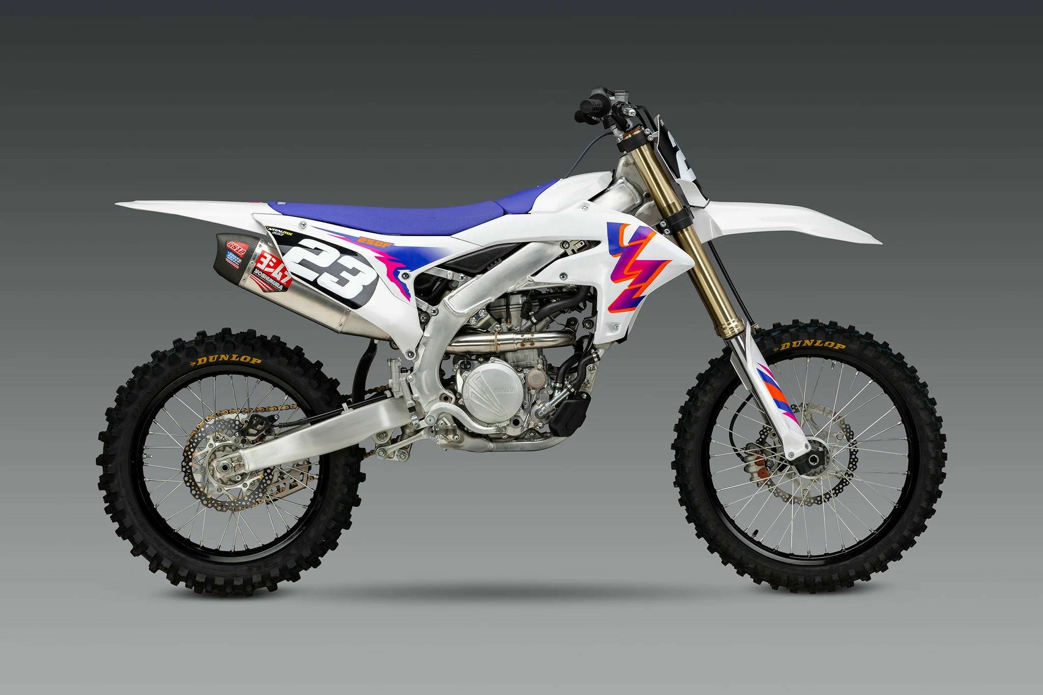 USヨシムラ RS-12 フルシステムマフラー Yamaha YZ250F (2024)