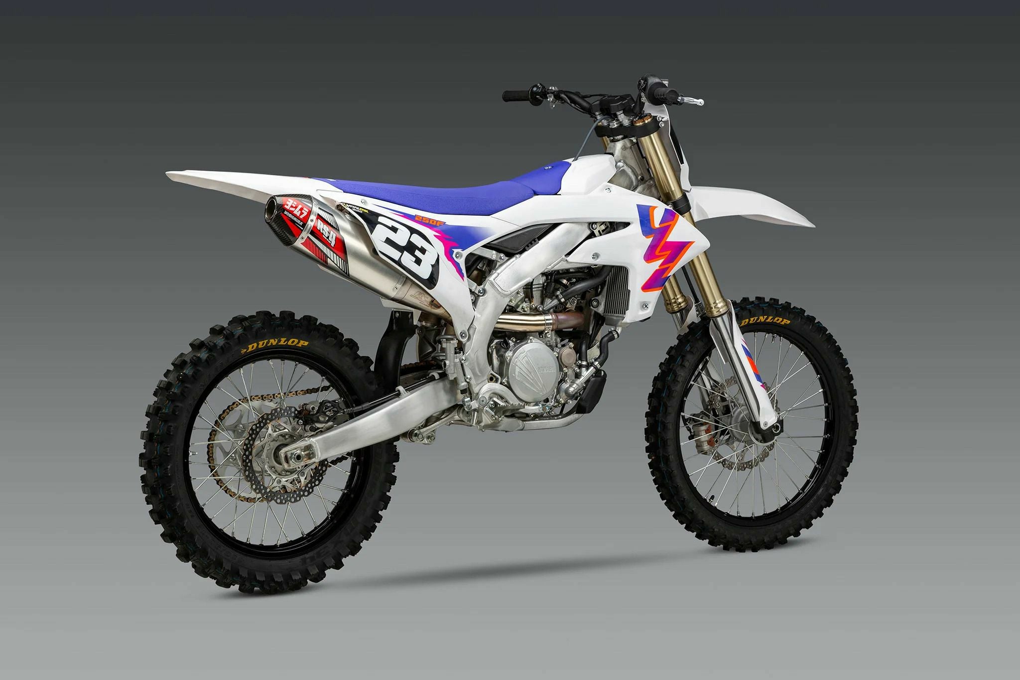 シ*ス様 YZ250F 2003年式フルパワーマフラー鏡面加工仕様 USヨシムラ RS-4 スリップオンマフラー Yamaha YZ250F (2024)