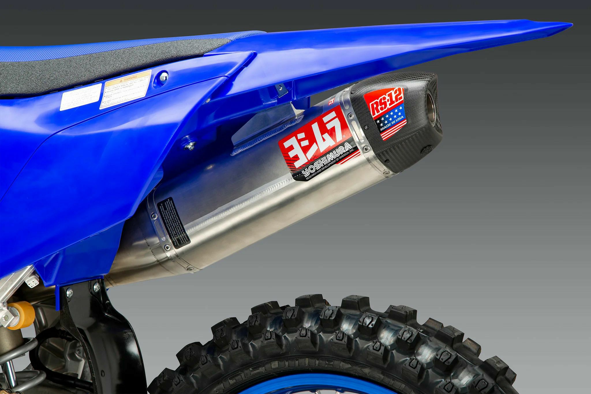USヨシムラ RS-12 フルシステムマフラー Yamaha YZ450F (2023-2024)