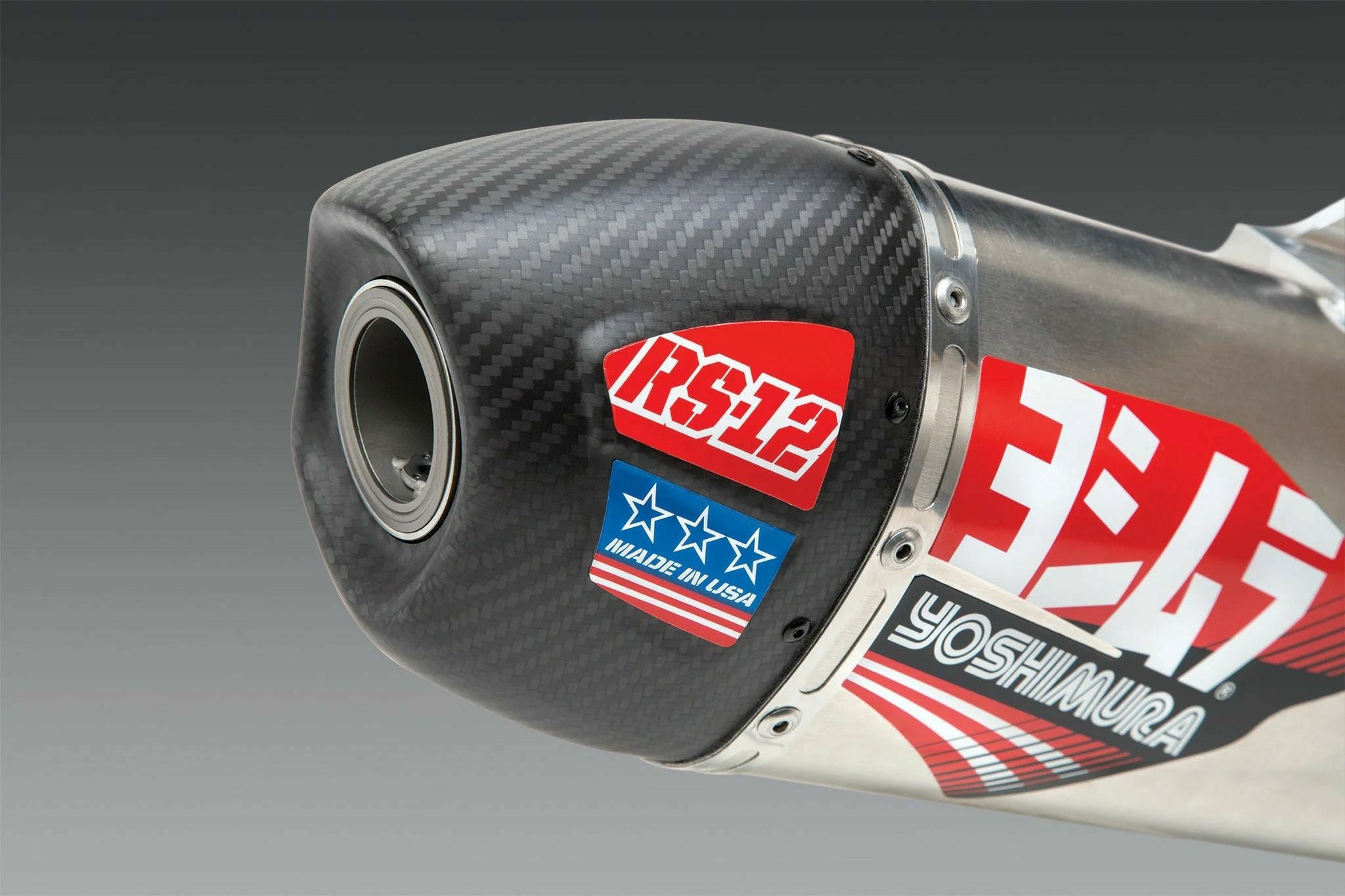USヨシムラ RS-12 フルシステムマフラー Yamaha YZ450F (2023-2024)