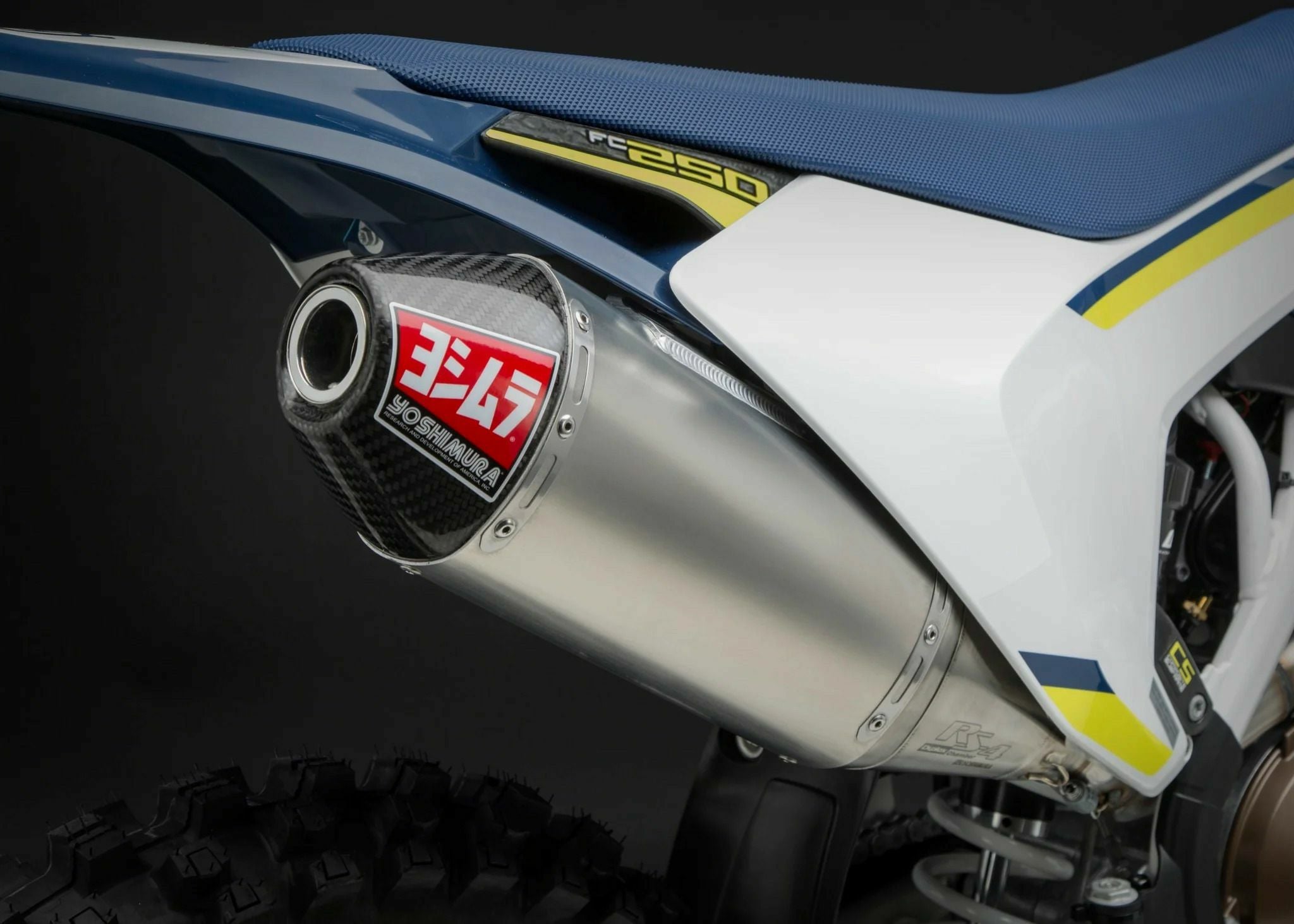 USヨシムラ RS-4 スリップオンマフラー KTM 250/350 EXC-F/SX-F/XC-F