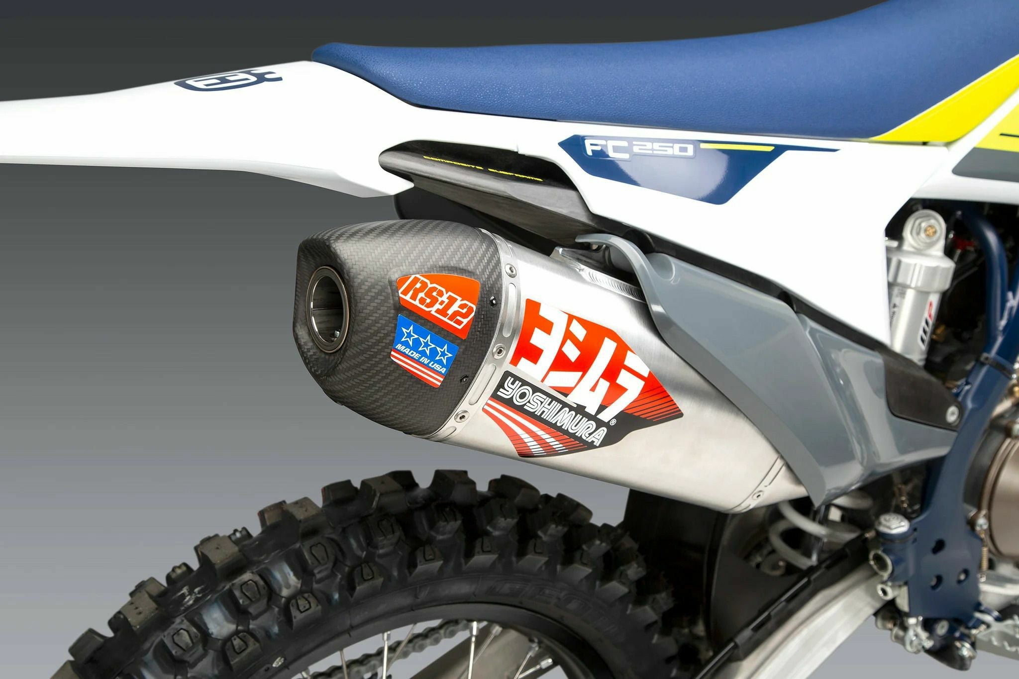 KTM 150XC-W 2017年式　3本セットマフラー USヨシムラ RS-12 フルシステムマフラー KTM 250/350SX-F / 350XC-F