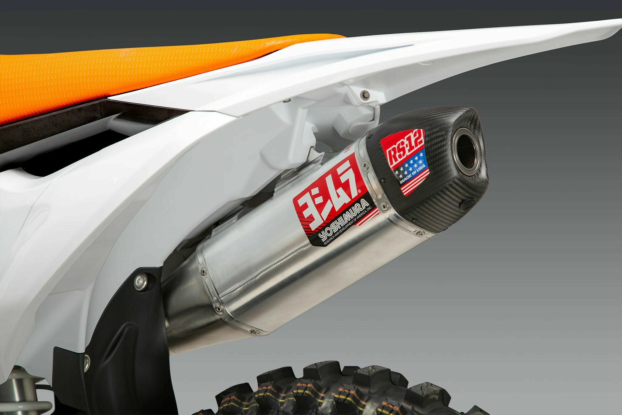 USヨシムラ RS-12 スリップオンマフラー KTM 250/350/450 SX-F/XC-F