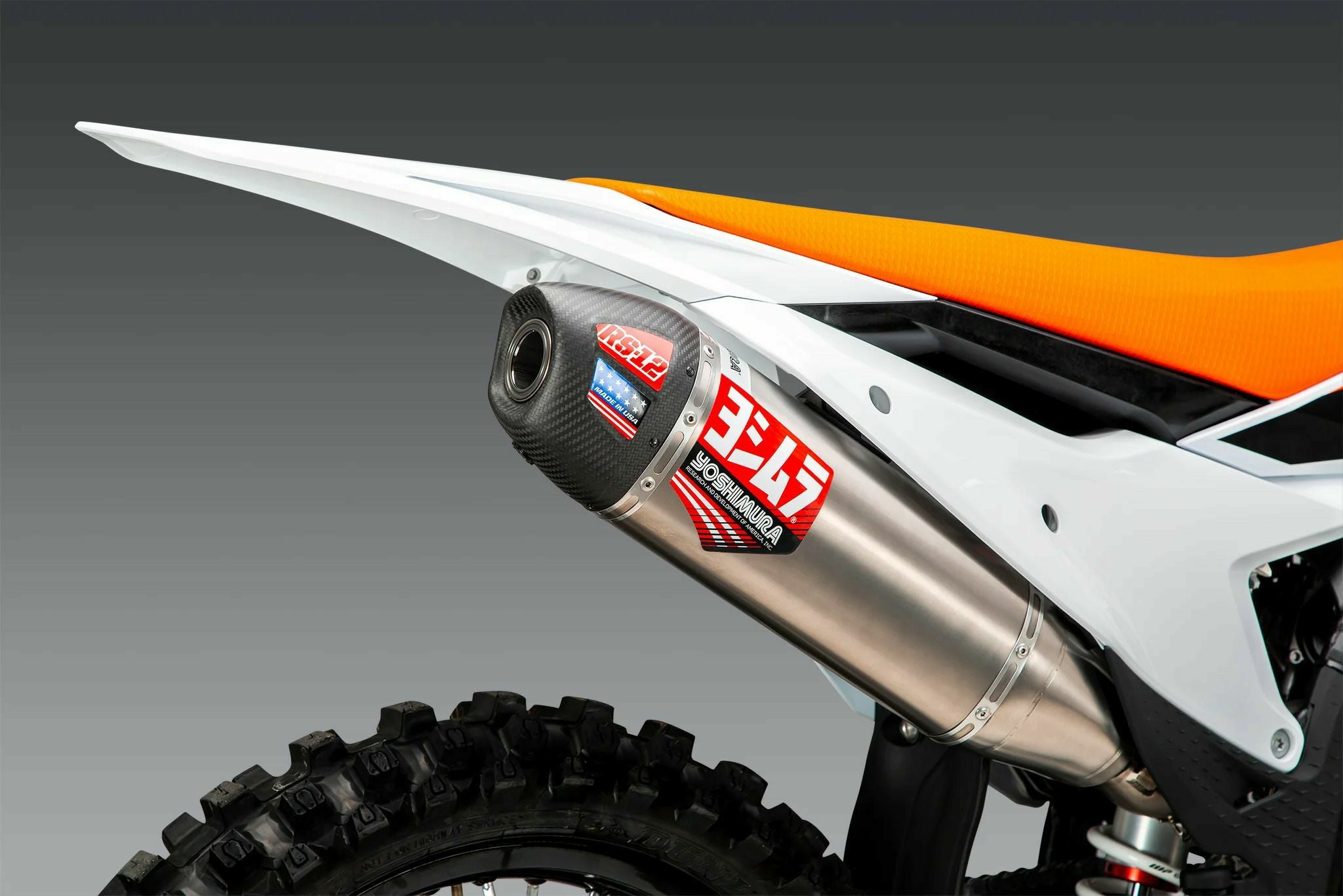 USヨシムラ RS-12 フルシステムマフラー KTM 250/350 SX-F/XC-F