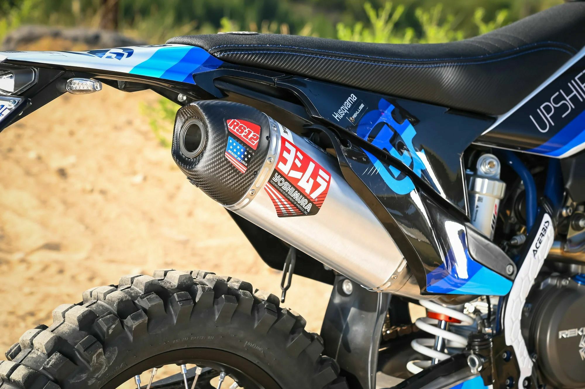 USヨシムラ RS-12 フルエキマフラー KTM250SX-F (19-22) USヨシムラ RS-12 フルシステムマフラー KTM 500EXC-F (2020-2023