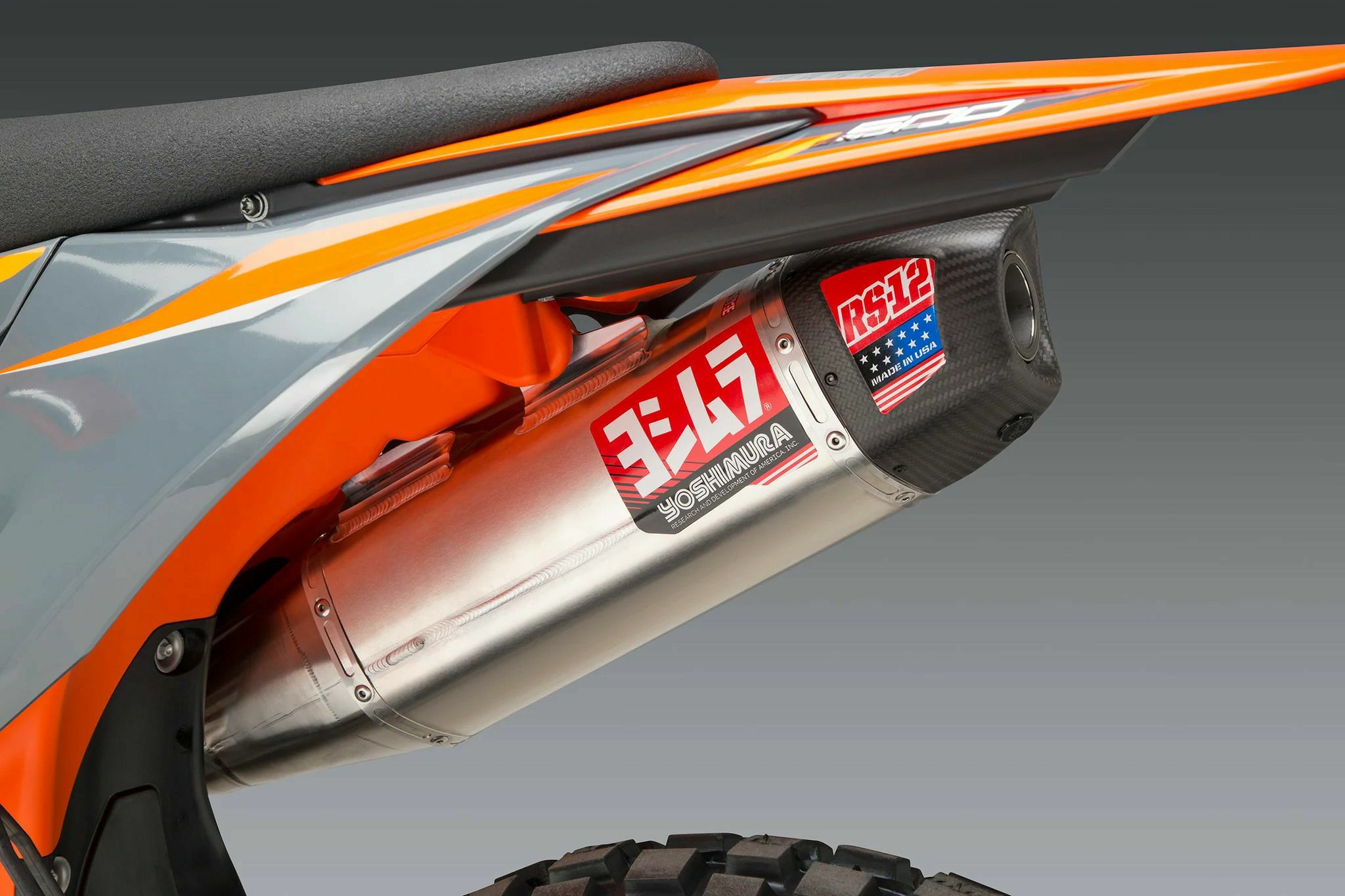 USヨシムラ RS-12 フルシステムマフラー KTM 500EXC-F (2020-2023