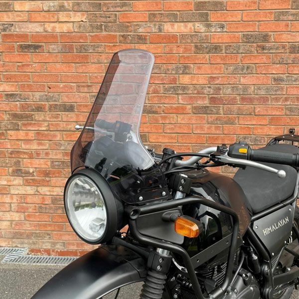 ロイヤルエンフィールドヒマラヤ411 ウインドシールド スモーク Hitchcocks Motorcycles_1