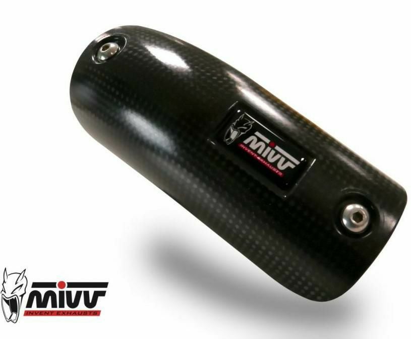 MIVV スリップオンマフラー DAKAR ブラックステンレス HONDA