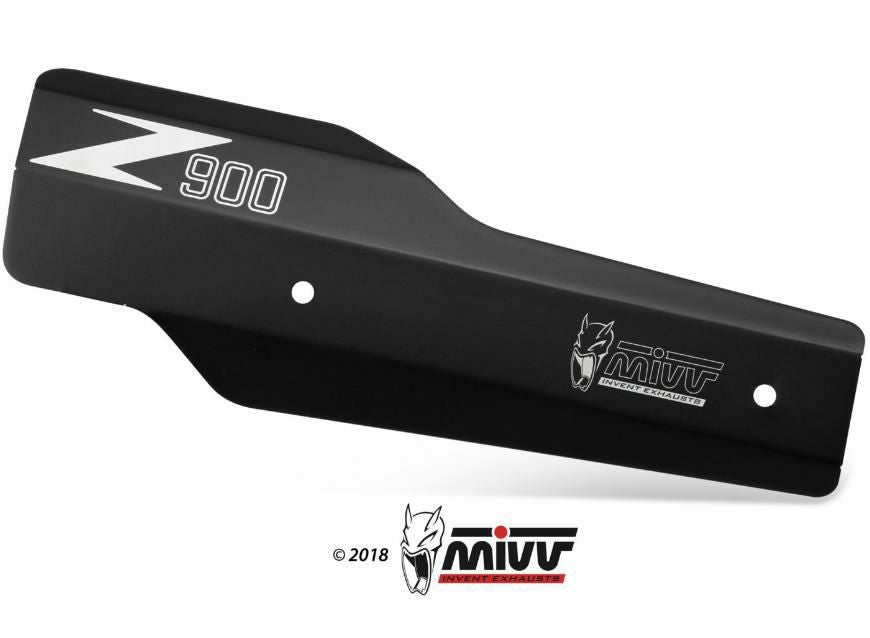 Mivv スリップオンマフラー カーボンヒートガード付き　z900 　2021～ MIVV カーボンヒートシールド カーボン KAWASAKI Z900 (2020-2024)