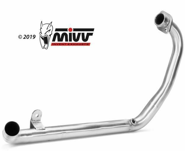 MIVV ストレートパイプ ステンレス KAWASAKI NINJA125 (2019-2024