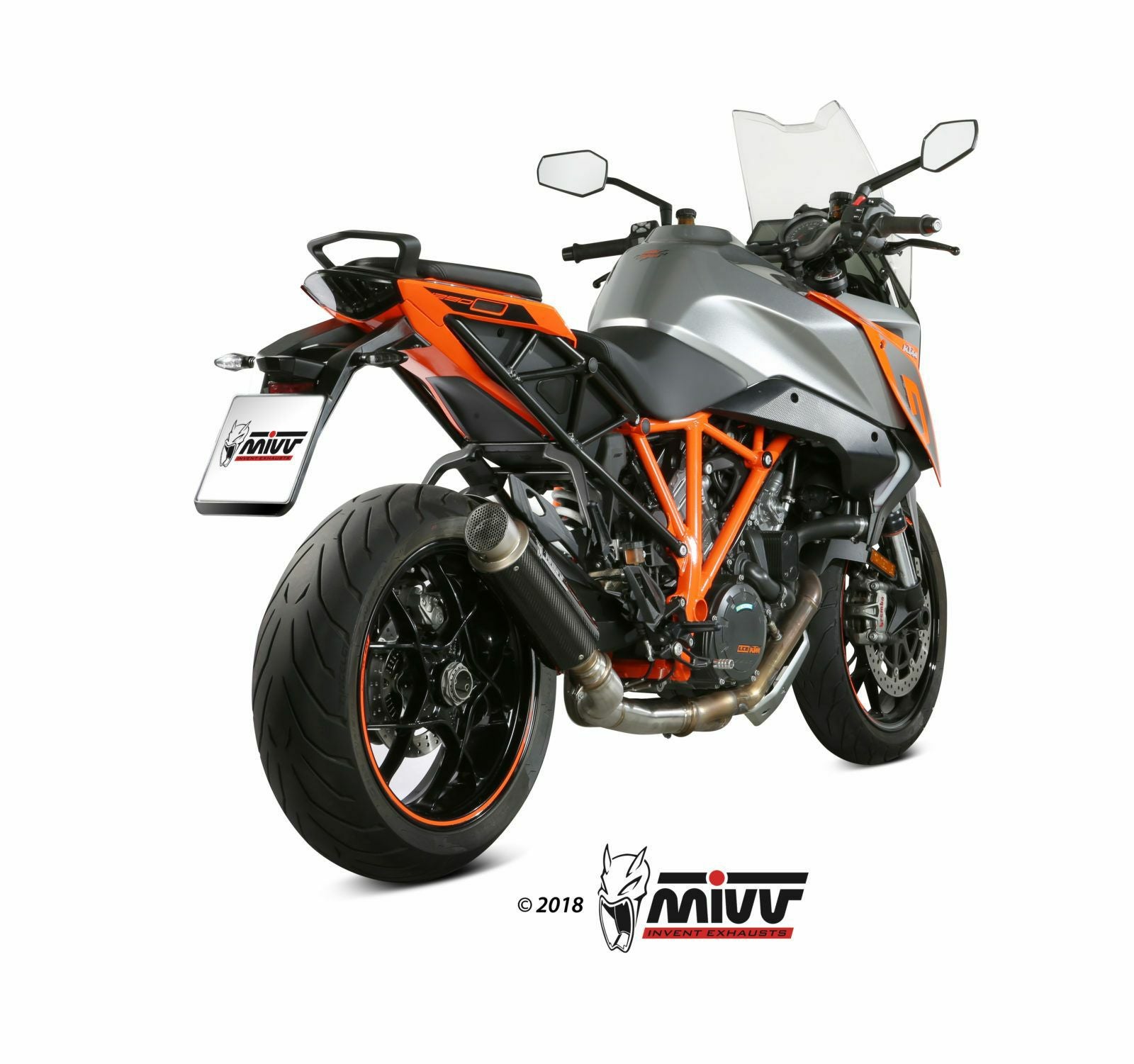 MIVV ストレートパイプ ステンレス KTM 1290スーパーデュークGT | KT