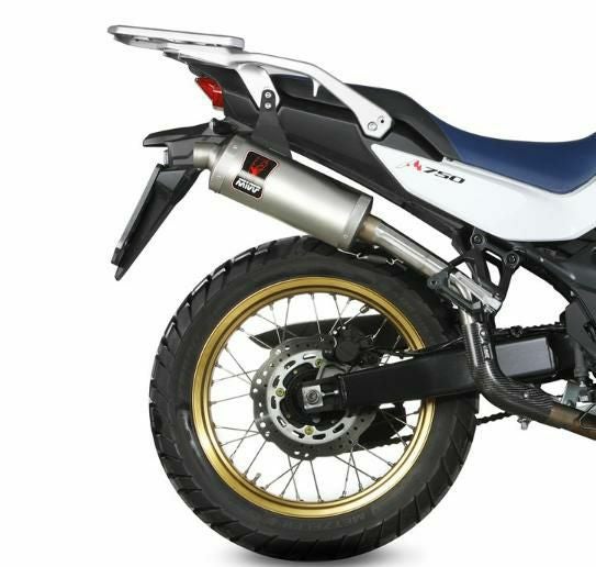MIVV スリップオンマフラー DAKAR ステンレス HONDA トランザルプ750