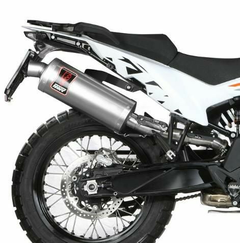 MIVV スリップオンマフラー DAKAR ステンレス KTM 790/890アドベンチャー | KT.021.LEKX_1