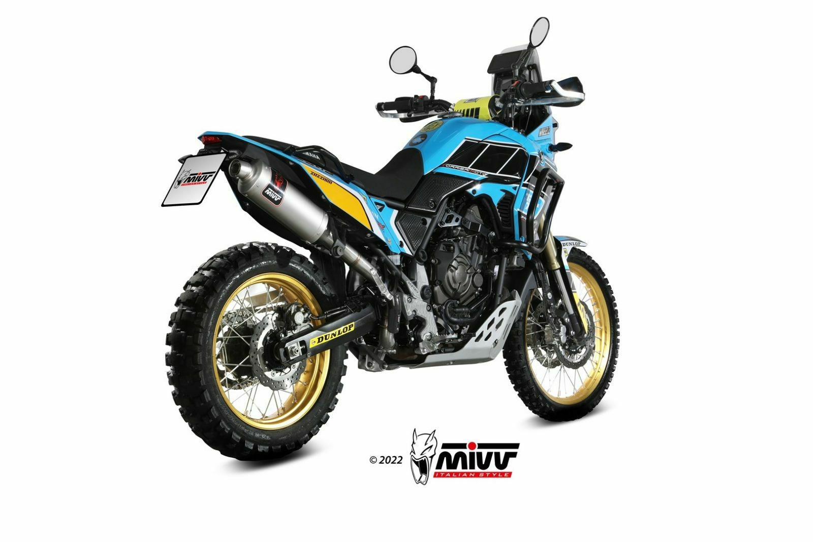 MIVV スリップオンマフラー DAKAR ステンレス YAMAHA テネレ700 (2019