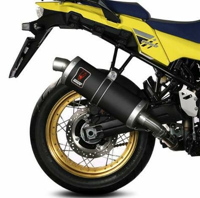 MIVV スリップオンマフラー OVAL カーボン/カーボンキャップ SUZUKI V