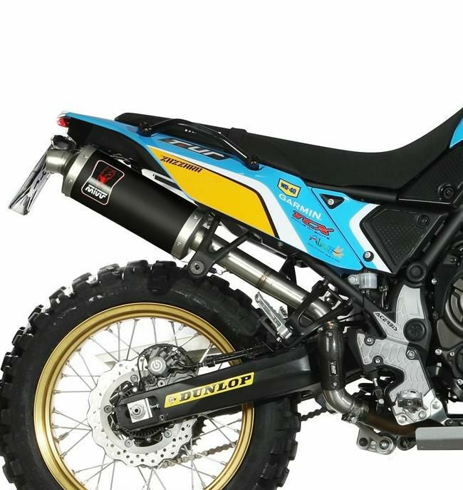MIVV スリップオンマフラー DAKAR ブラックステンレス YAMAHA テネレ