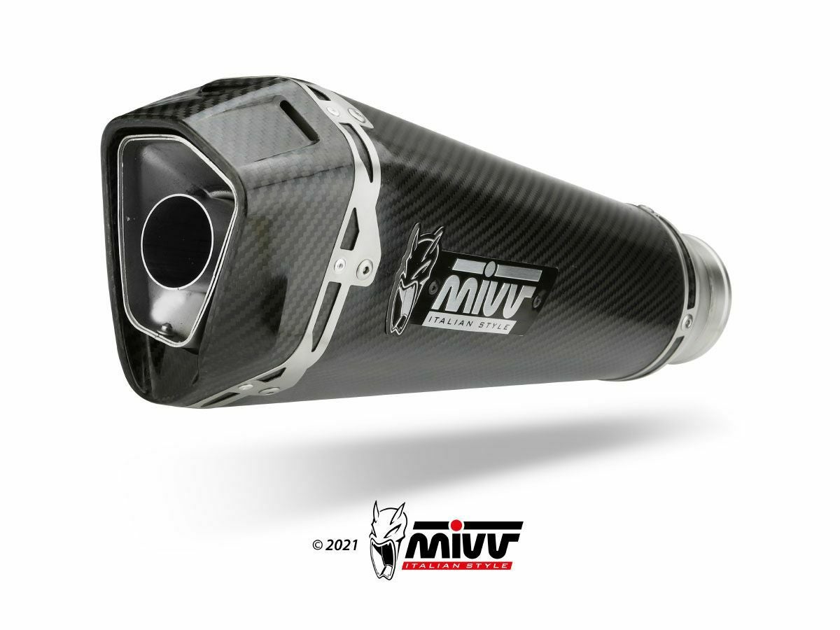 MIVV スリップオンマフラー DELTA RACE カーボン KAWASAKI ZX-10R