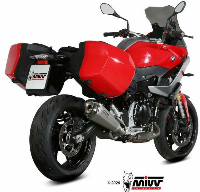 MIVV スリップオンマフラー DELTA RACE ステンレス BMW F900XR (2020-2024)