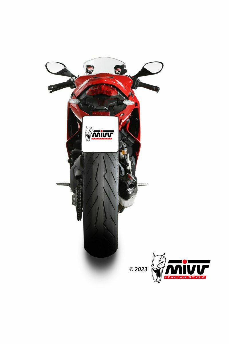 MIVV スリップオンマフラー DELTA RACE ステンレス DUCATI スーパー