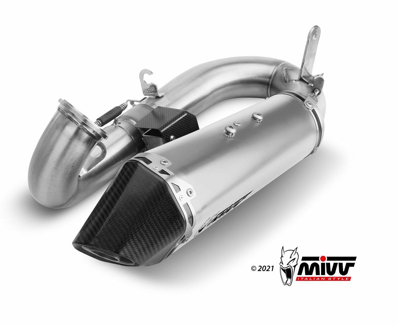 MIVV スリップオンマフラー DELTA RACE ステンレス DUCATI パニガーレ