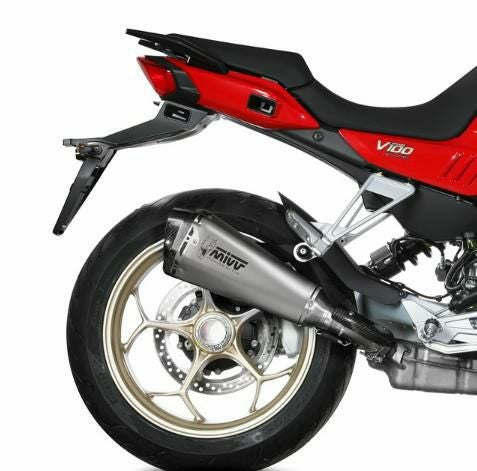 MIVV スリップオンマフラー DELTA RACE ステンレス モトグッチ V100