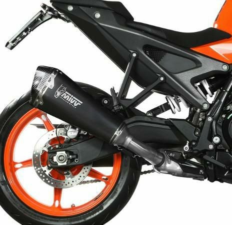 アクラポビッチ　 スリップオンマフラー KTM 990 DUKE用 純正 KTM 990デューク(04~12)（アクラポヴィッチ スリップオンライン）