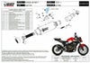 MIVV スリップオンマフラー GP PRO カーボン HONDA CB500F (2019-2024)_9