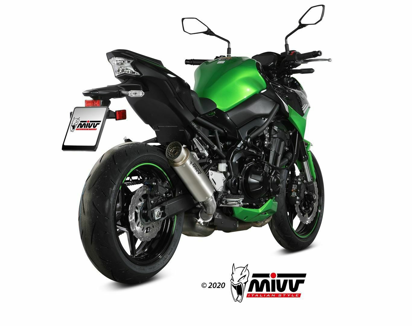 カワサキZ900 2020~2023 LCI GPチタンスリップオンマフラー カワサキ