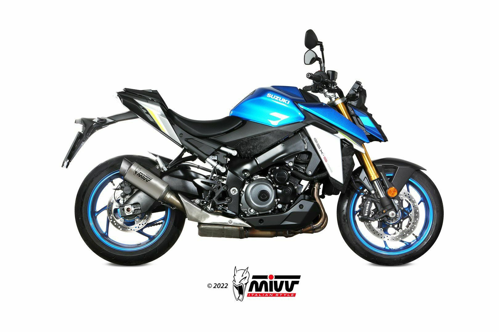 MIVV スリップオンマフラー GP PRO チタン SUZUKI GSX-S1000 (2021