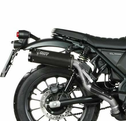 ホンダ CL500 スリップオンマフラー ポリッシュエンドキャップ Euro5