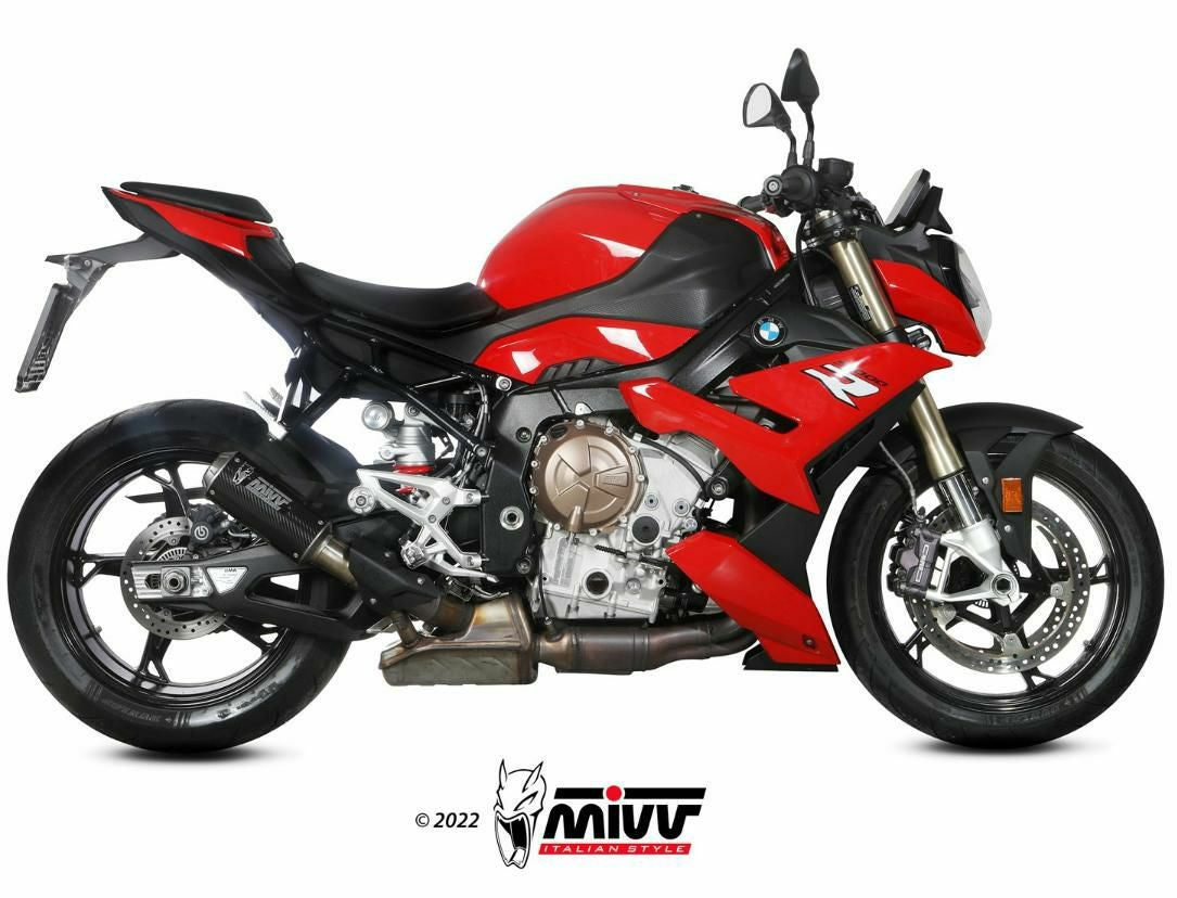 MIVV スリップオンマフラー MK3 カーボン BMW S1000R (2021-2024)
