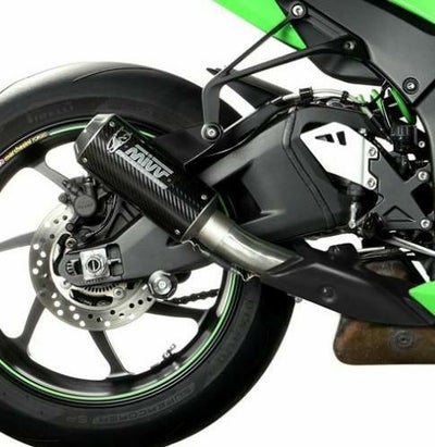 MIVV スリップオンマフラー GP PRO ブラックステンレス KAWASAKI ZX 