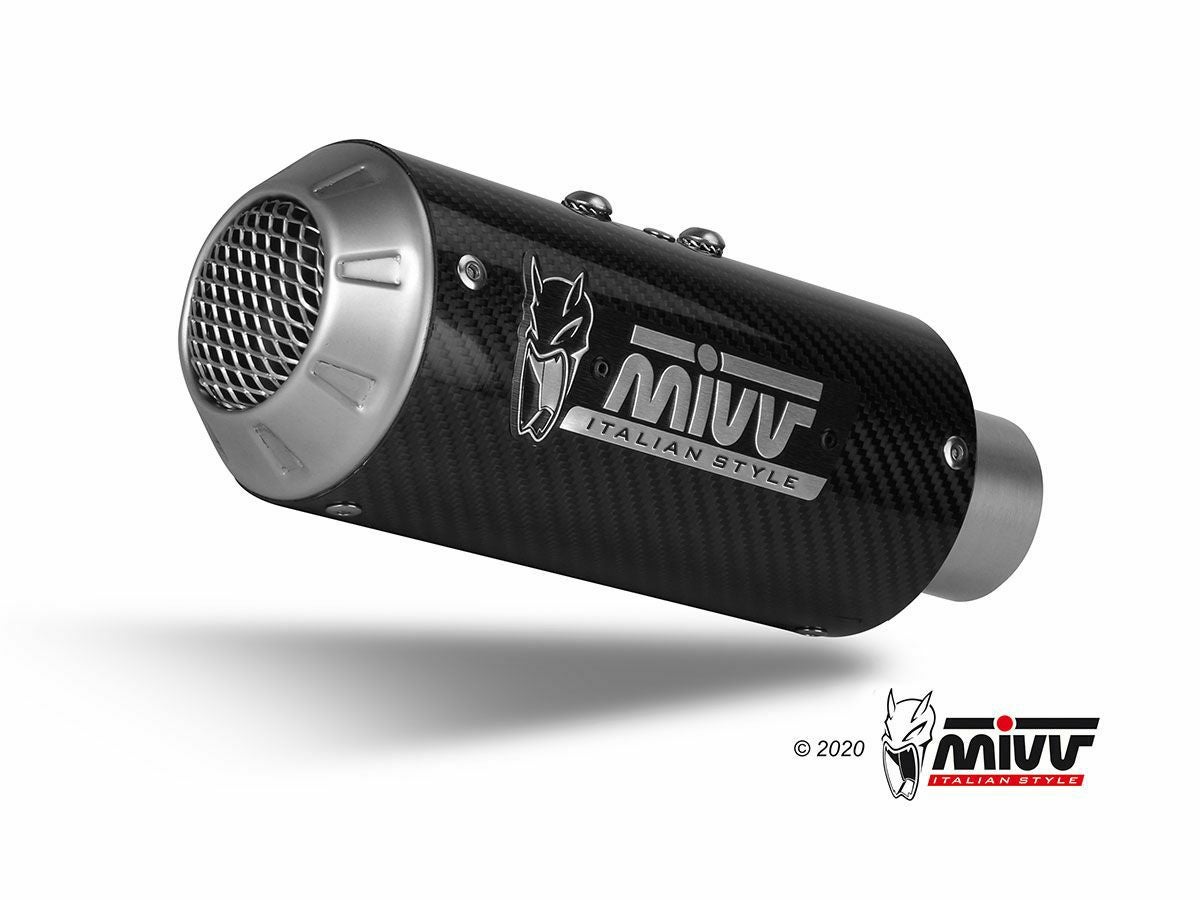 MIVV スリップオンマフラー　ZX10R MIVV スリップオンマフラー MK3 カーボン KAWASAKI ZX-10R (2016-2024