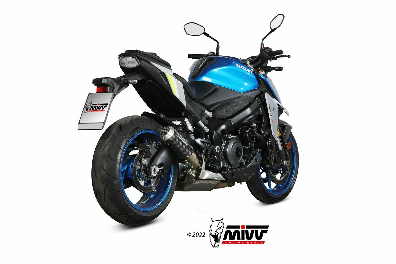 MIVV スリップオンマフラー MK3 カーボン SUZUKI GSX-S1000 (2021-2024