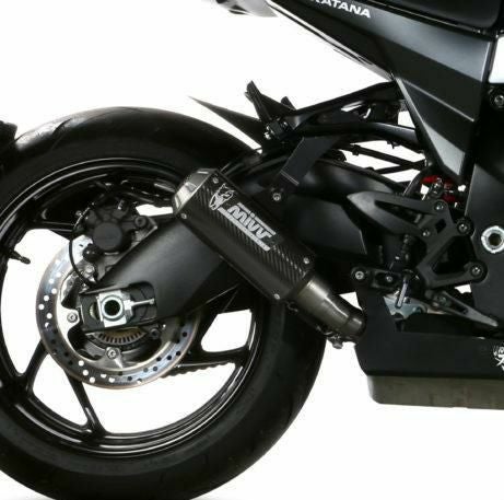 MIVV スリップオンマフラー SUONO ブラックステンレス SUZUKI カタナ