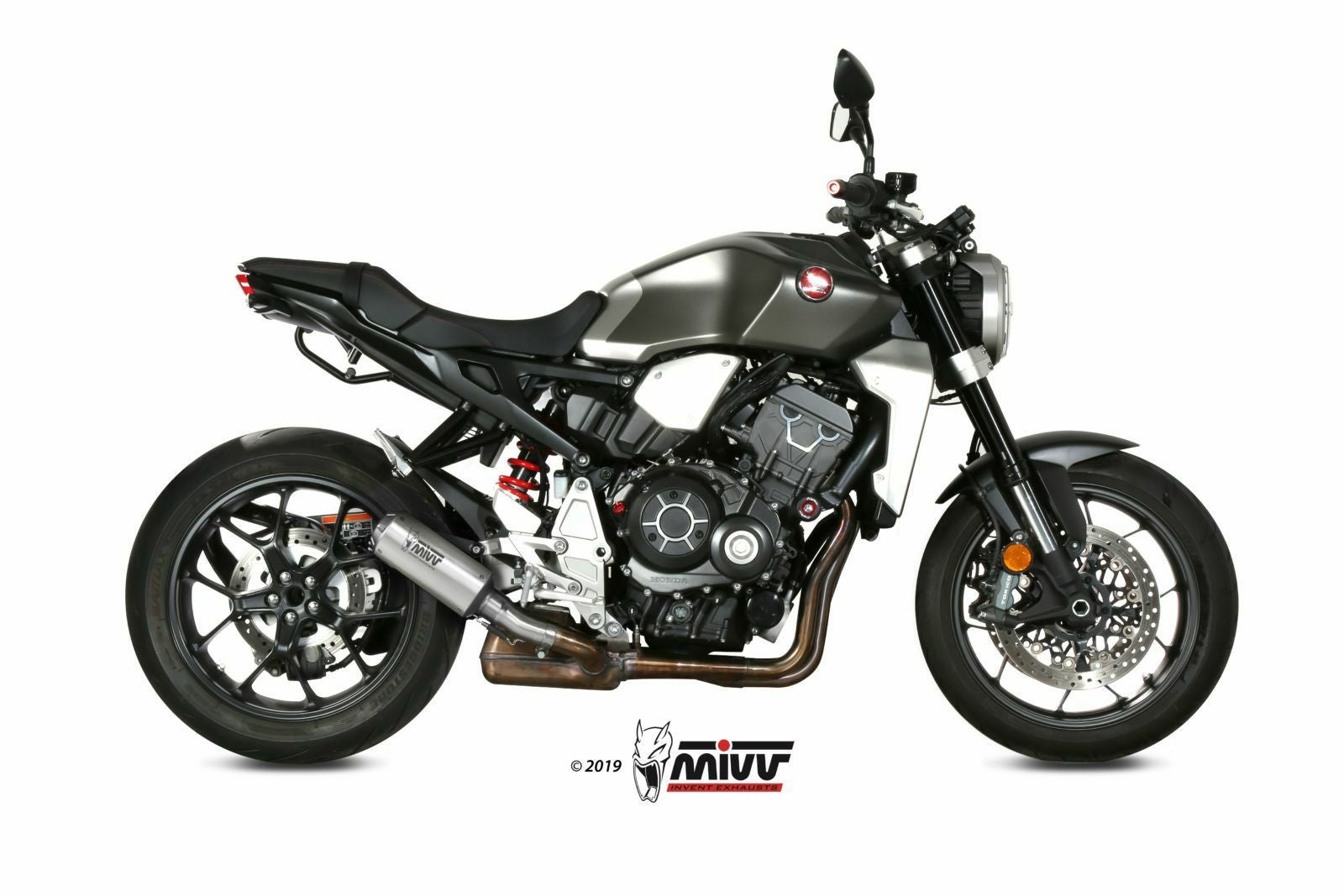 MIVV スリップオンマフラー MK3 ステンレス HONDA CB1000R(18-24) | H