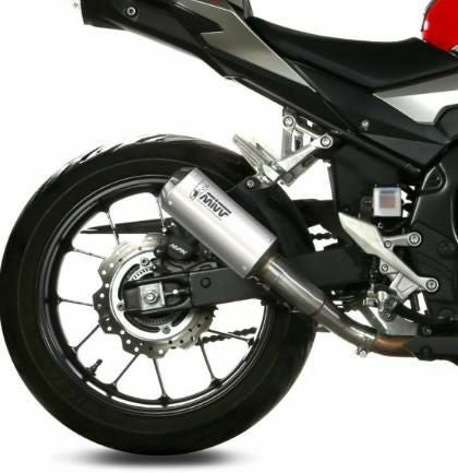 MIVV スリップオンマフラー MK3 ステンレス HONDA CB500F (2019-2024)_1