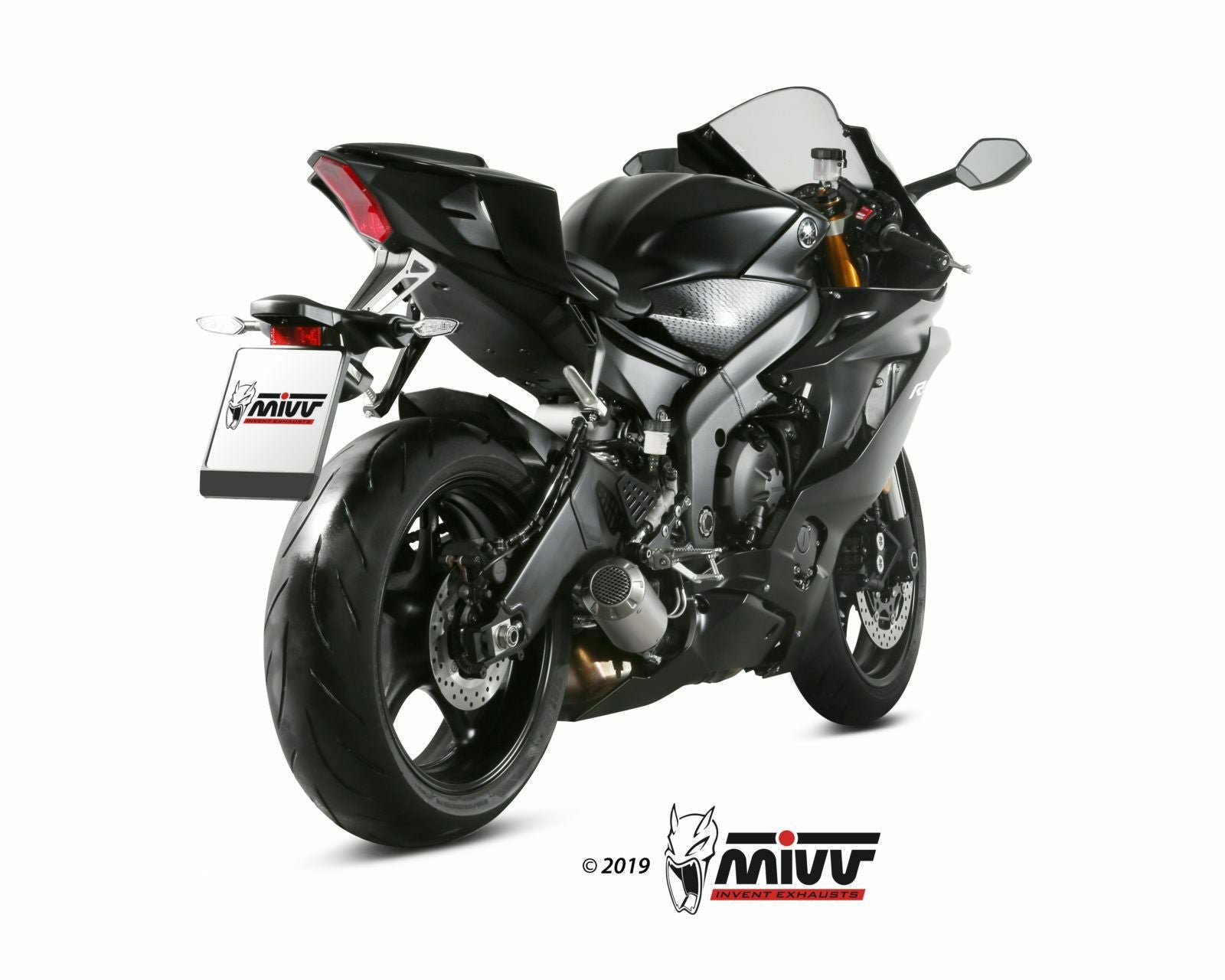 MIVV スリップオンマフラー MK3 ステンレス YAMAHA YZF-R6 (2017-) | Y