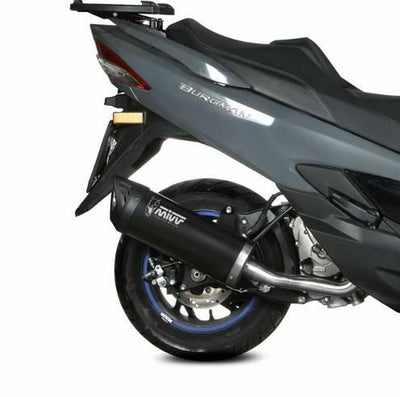MIVV スリップオンマフラー MOVER ブラックステンレス SUZUKI 