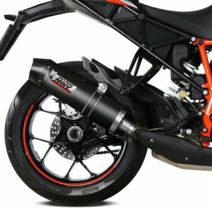 MIVV スリップオンマフラー DELTA RACE ブラックステンレス KTM 1290