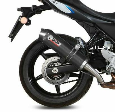 MIVV スリップオンマフラー OVAL カーボン/カーボンキャップ SUZUKI 