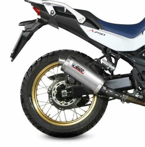 MIVV スリップオンマフラー OVAL ステンレス HONDA トランザルプ750